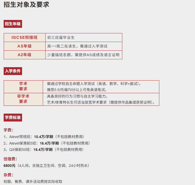 深圳華美外國語學校2025年A-Level課程招生簡章
