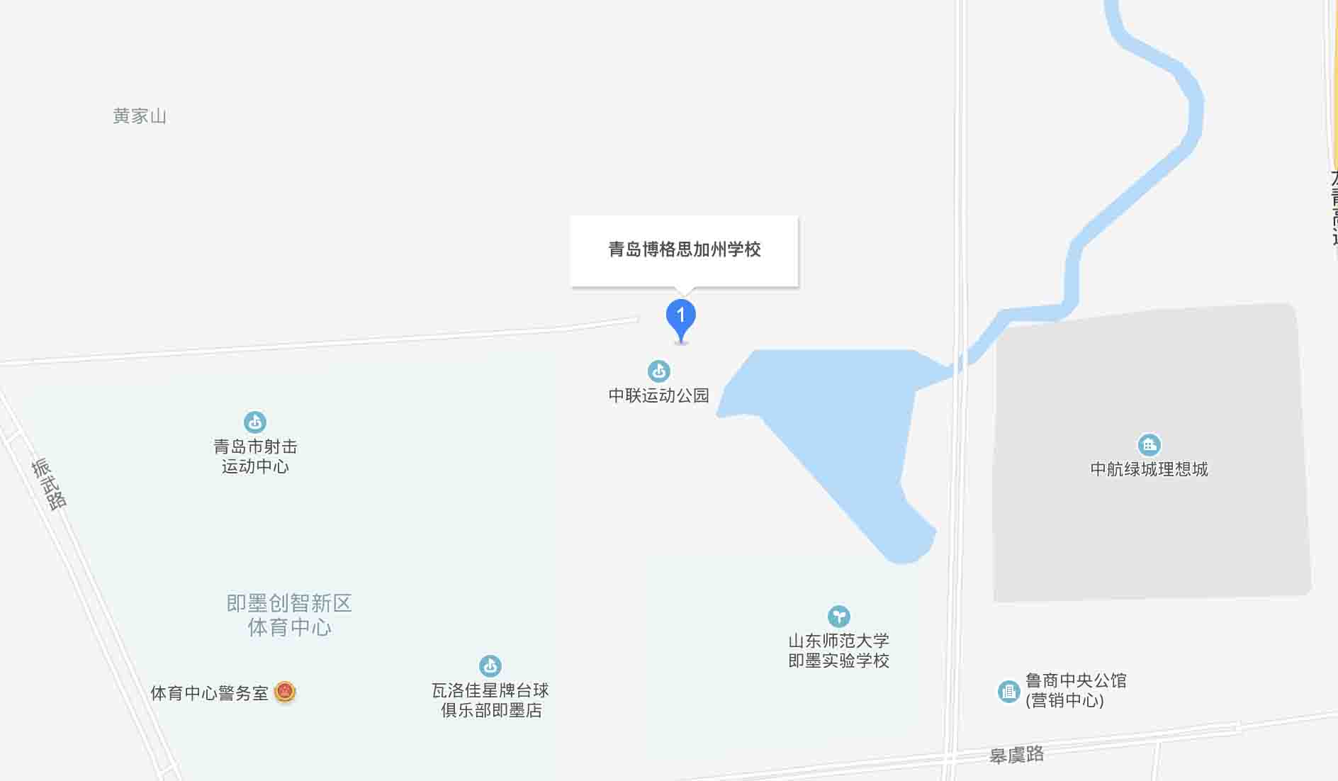 青島博格思加州學(xué)校地址在哪里？