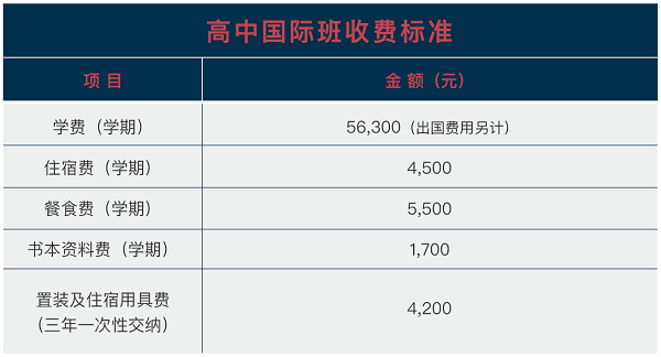 2021武漢海淀外國語實驗學校高中國際班招生簡章