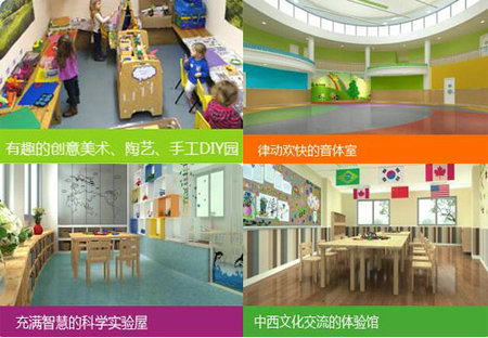 中加楓華國際幼兒園環境